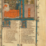 Manuscript BnF fr 802, f. 1r (from the Montbaston atelier)